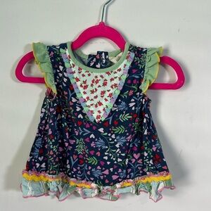 Matilda Jane Infant Tunic 6-12 Months Hearts